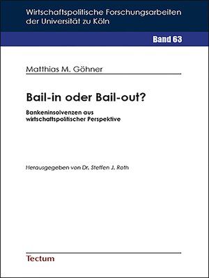 cover image of Bail-in oder Bail-out?